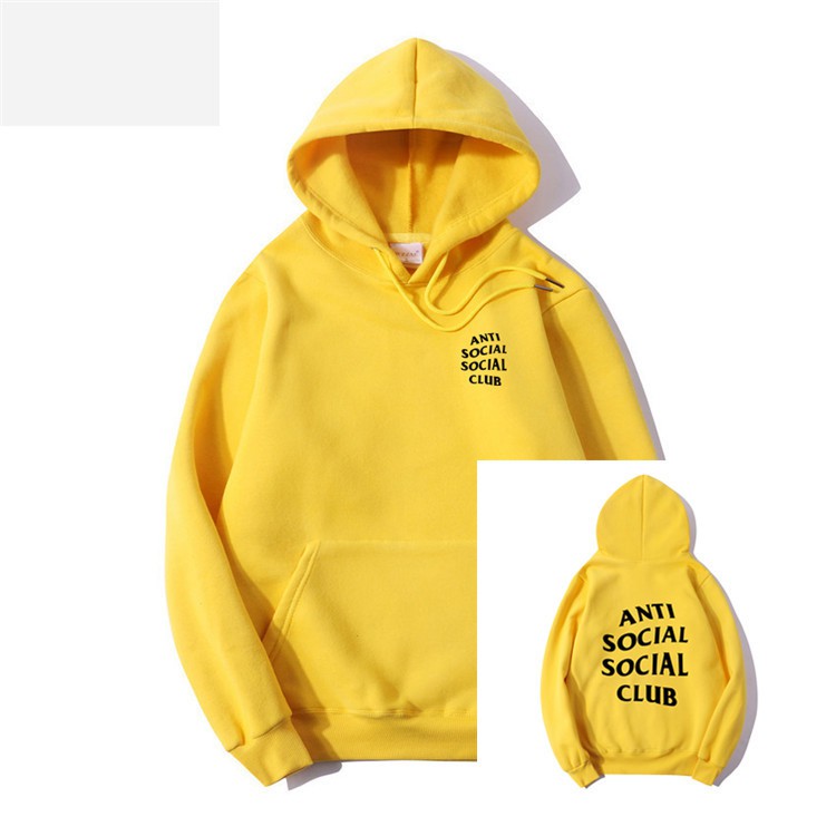 anti social social club hoodie mens