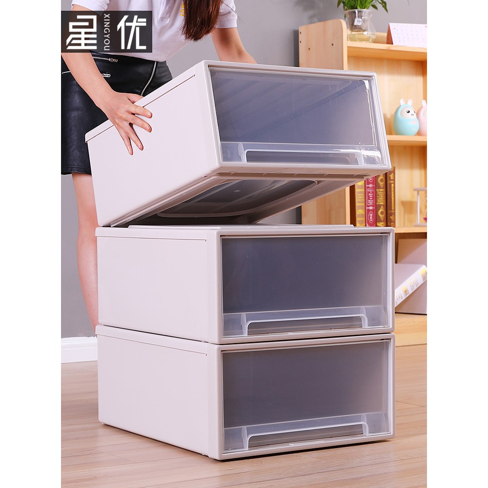 Overseas Shipping Extra Large Plastic Storage Box Clothes And