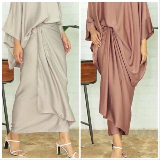 Baju Kurung Batwing Kaftan Pario S To Plus Size Shopee Singapore