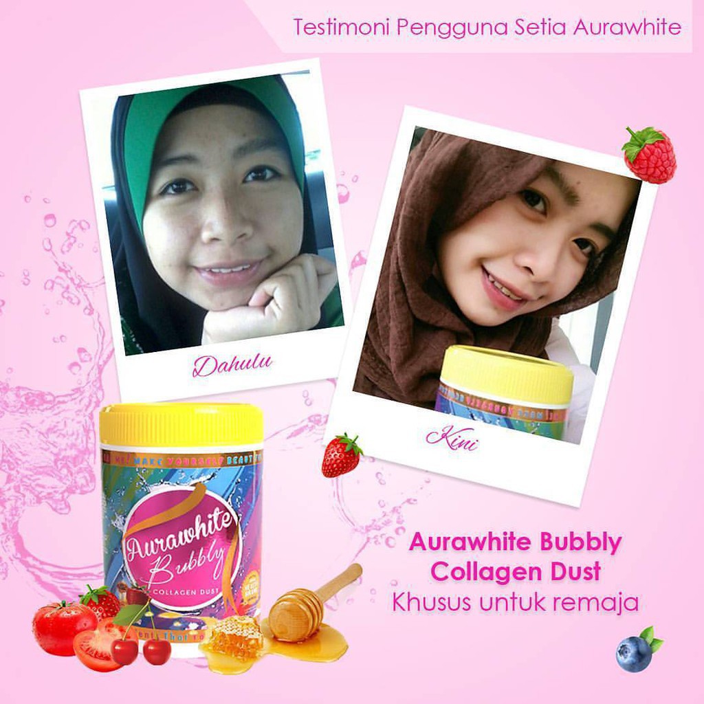 Authentic Aurawhite Bubbly Collagen Dust 500g Shopee Singapore