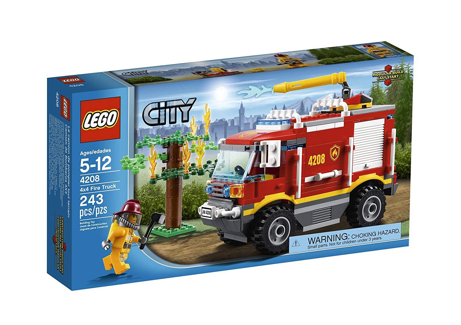 LEGO 4208 City 4X4 Fire Truck | Shopee 