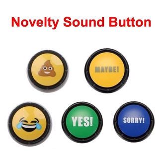 (SHIP FROM SG!) Sound Button Yes No Electronic Tricky Funny Office Press Sound Novelty Toy Children's Day Birthday Gift