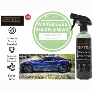 [Local SG Seller] PRISTINE Waterless Wash & Wax by AutoTimeSG Detailing Shine Coat Spray