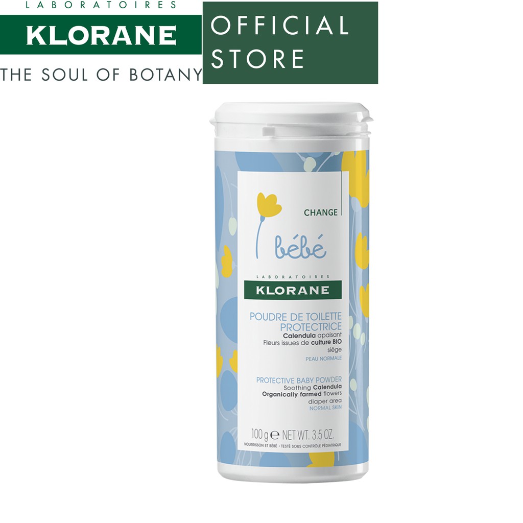 Klorane Bebe Protective Baby Powder 100g Shopee Singapore