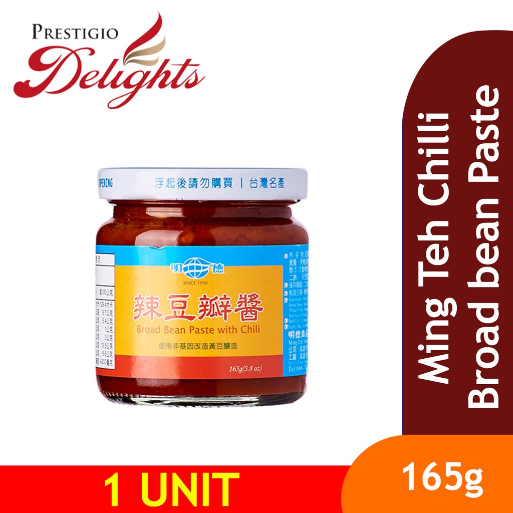 Ming Teh Chilli Broad bean Paste 165g Shopee Singapore