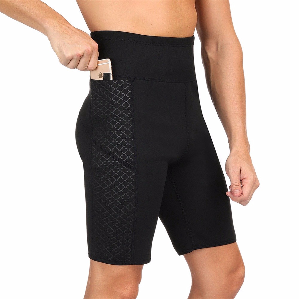 plus size sauna shorts