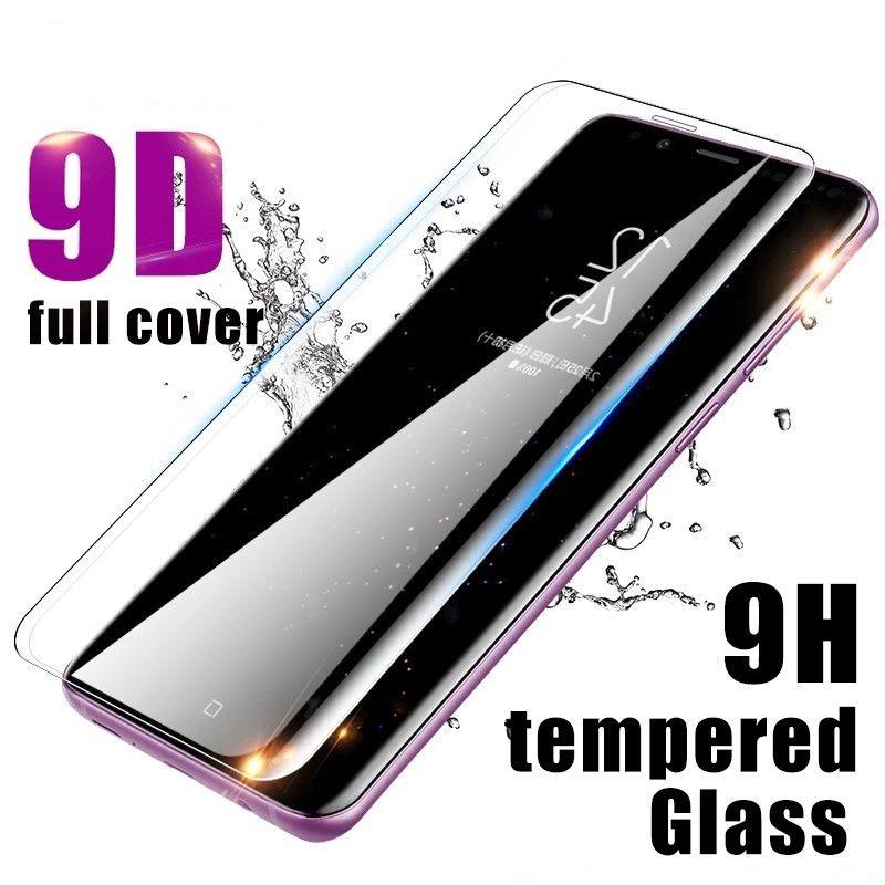 Samsung Galaxy S8 S9 Note 8 9 Full Curved Screen Protector Tempered Glass
