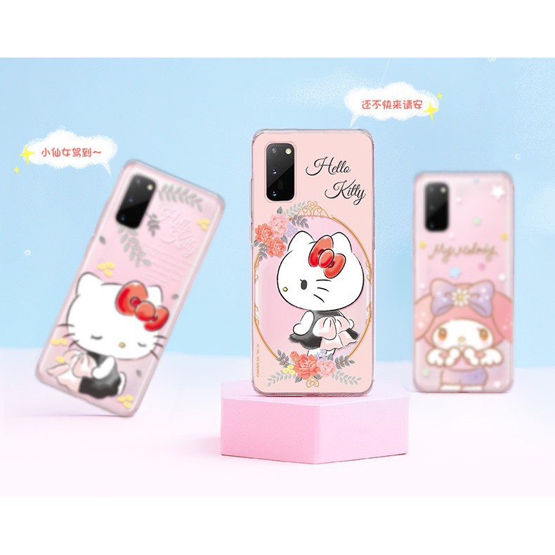 Original Hello Kitty Phone Case For Samsung Galaxy S20 Ultra S20 Plus Disney Cute Cartoon Kt Cat Tpu Soft Transparent Cover Shopee Singapore