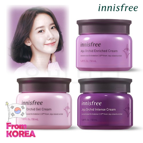 Innisfree Jeju Orchid Gel Cream Intense Cream Enriched Cream 50ml Shopee Singapore
