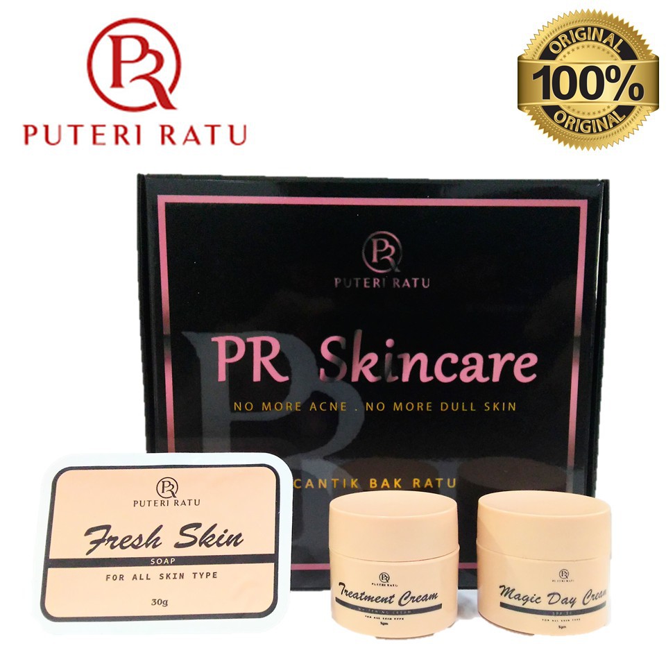 Limited Edition Puteri Ratu Skincare Pr Set 3in1 Original Hq Shopee Singapore