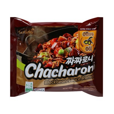 Shop Malaysia Halal Samyang Chacharoni Ramen Black Bean Sauce Ramen 140g Stir Fry Noodle Shopee Singapore