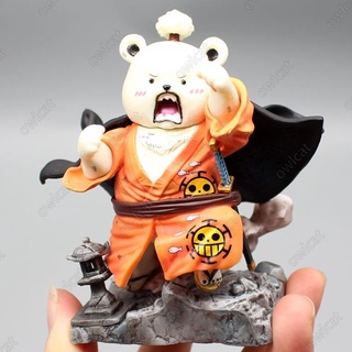 Figure One Piece Bepo (Wano Country Ver.) 10cm GK Bepo Bear Mink Tribe ...