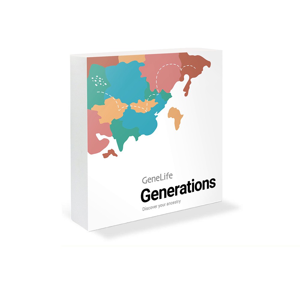 [GeneLife Generations] DIY Ancestry DNA testing kit Discover your