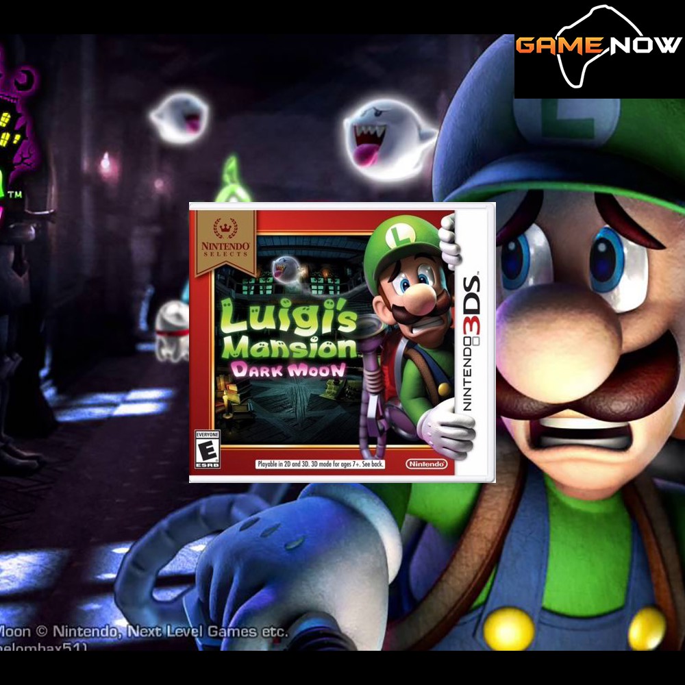 luigi's mansion dark moon 3ds