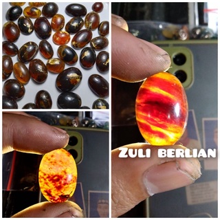 20mm Oval Getah Katilayu Natural Stone for Collection