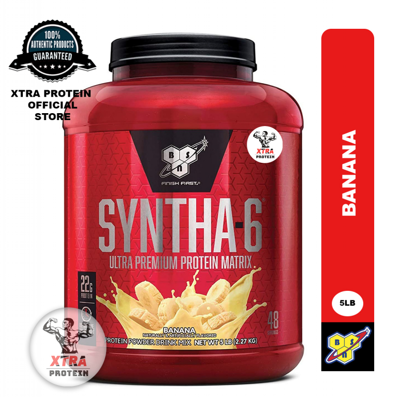 Bsn Syntha 6 Ultra Premium Protein Matrix 5lbs Banana Shopee Singapore