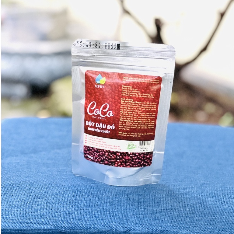 Pure Red Bean Powder 100g Washes White Face, Reduces Dark Acne