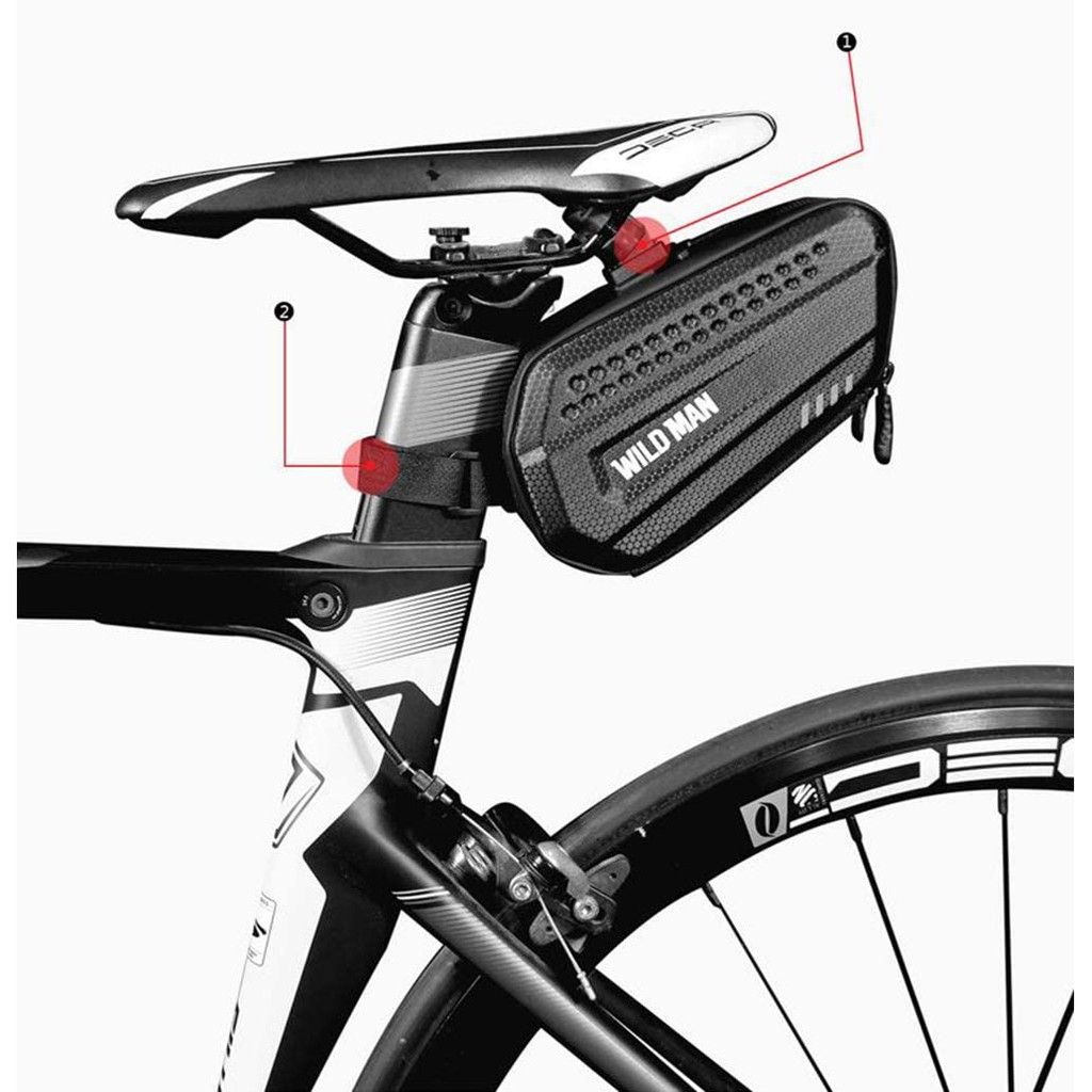 road bike under seat bag