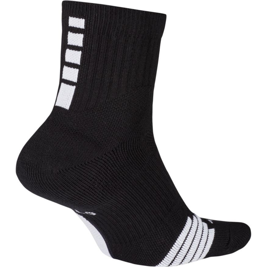 black and white elite socks