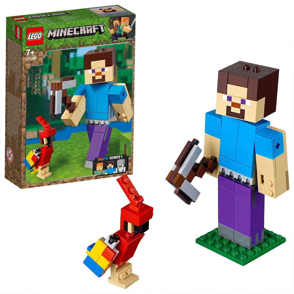 Minecraft Smith And Parrot No Lego Puzzle Parent Child Shopee Singapore