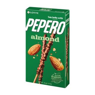 Lotte Pepero Almond Chocolate 32G [Korean]