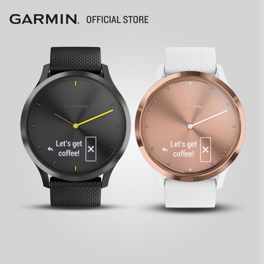 garmin vivomove hr sport 42mm smartwatch with heart rate monitor