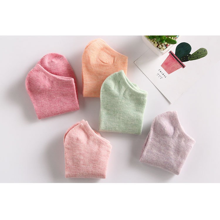 Image of 【Bfuming】10 colors Plain women Socks Iconic Socks 100% cotton #7