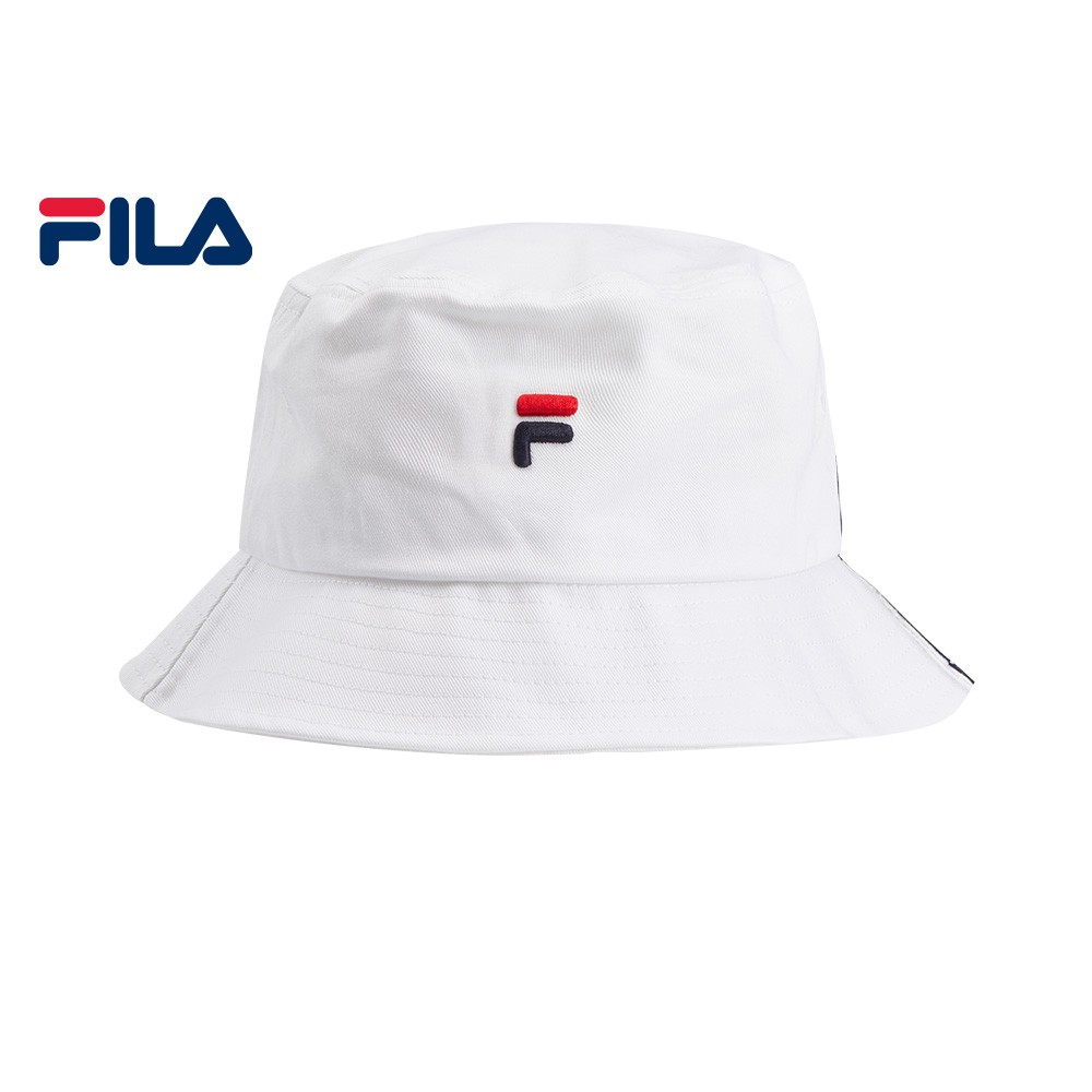 fila bucket hat white