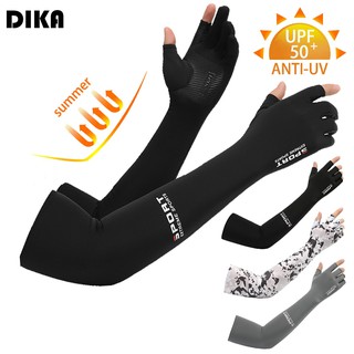 1 Pairs Arm Sleeve Cycling Bike UV Protection Sleeves Riding Running UV Sunscreen Arm Cover Bicycle Handsock