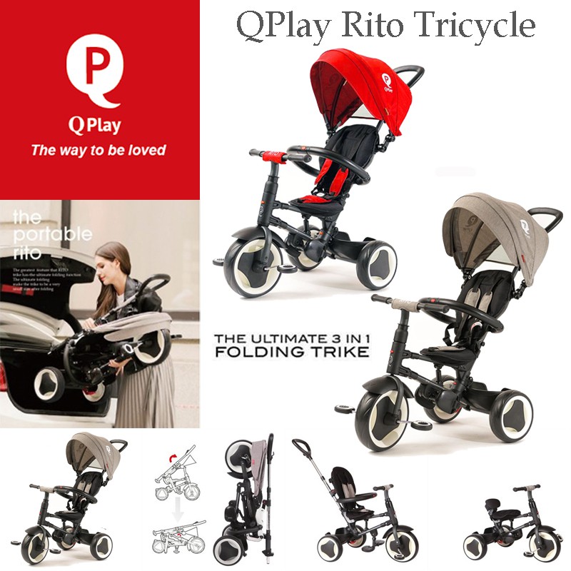 q play folding trike