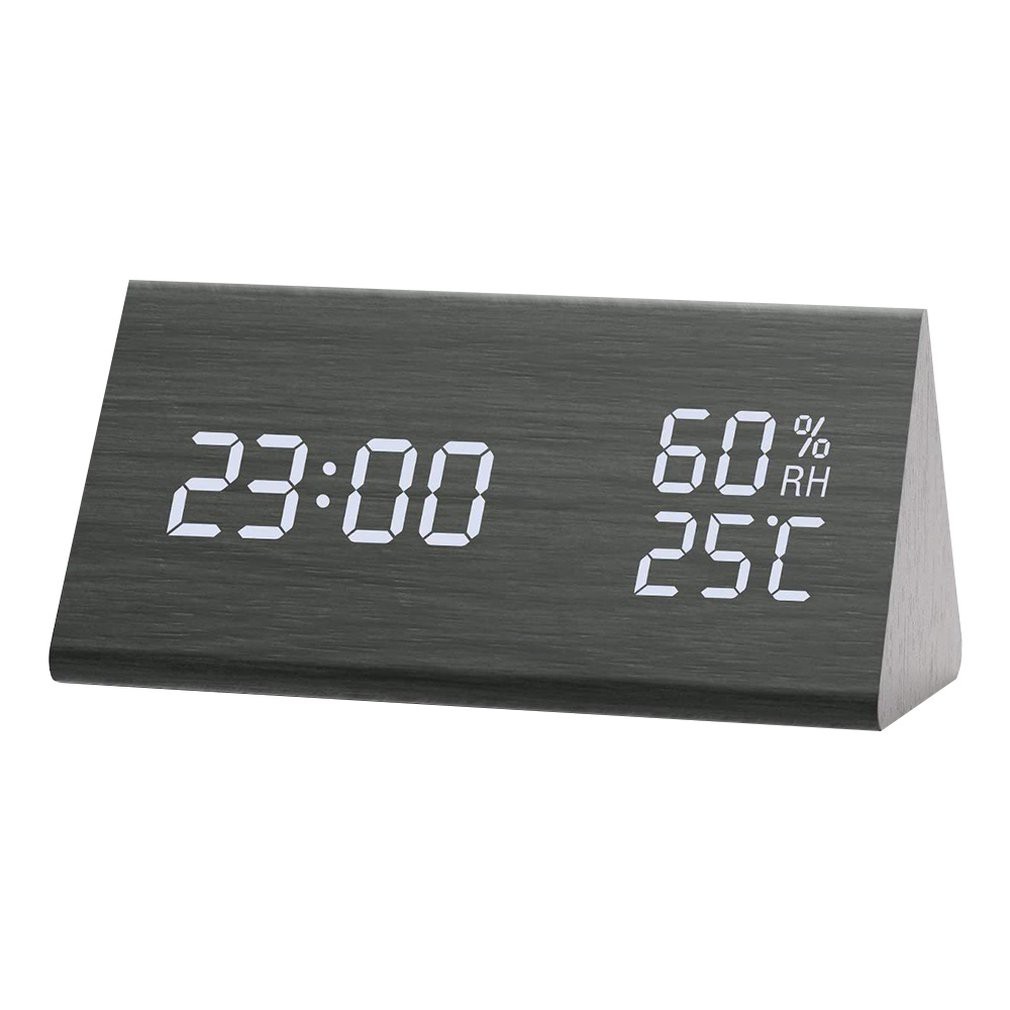 Led Digital Clock Wooden Alarm Clock Table Sound Control Electronic Clocks Desktop Usb Aaa Powered Desperadoes Home Tabl Shopee Singapore