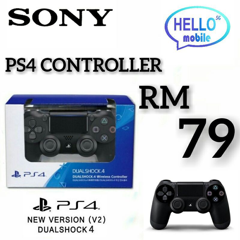 shop malaysia sony ps4 controller wireless v2 dualshock4 ds4 new global version shopee singapore