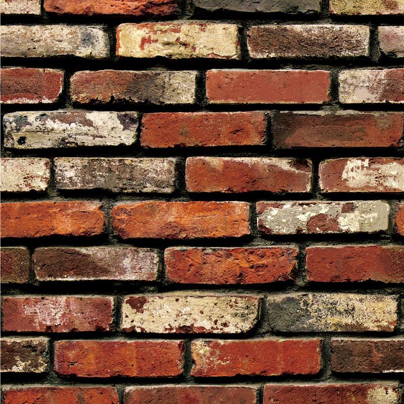 In Stock 3d Brick Wallpaper Antique Brick Brick Wall Brick Chinese Nostalgic Green Brick Red Brick Hotel Background Wall Retro Wallpaper New Year Christmas Shopee Singapore