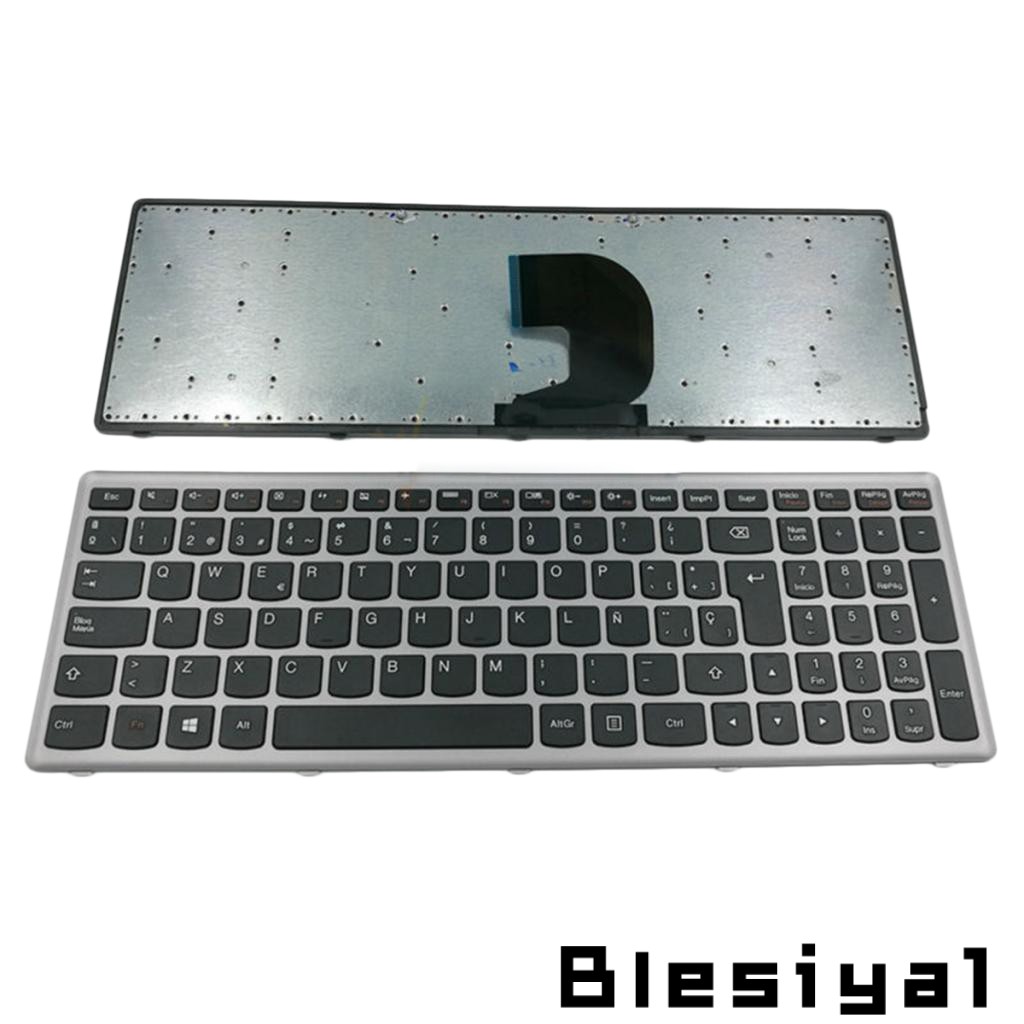 Laptop Keyboard Spain Layout Silent Replacement For Lenovo Ideapad Z500 Shopee Singapore