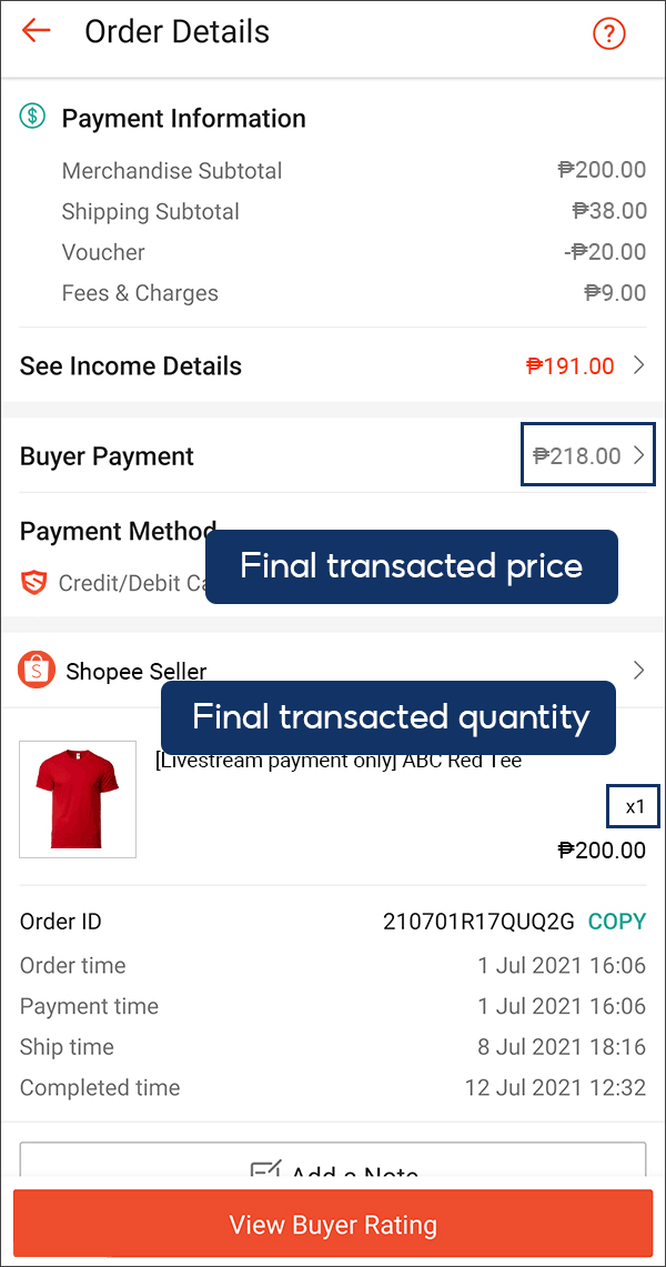 A Guidance to Shopee Connection