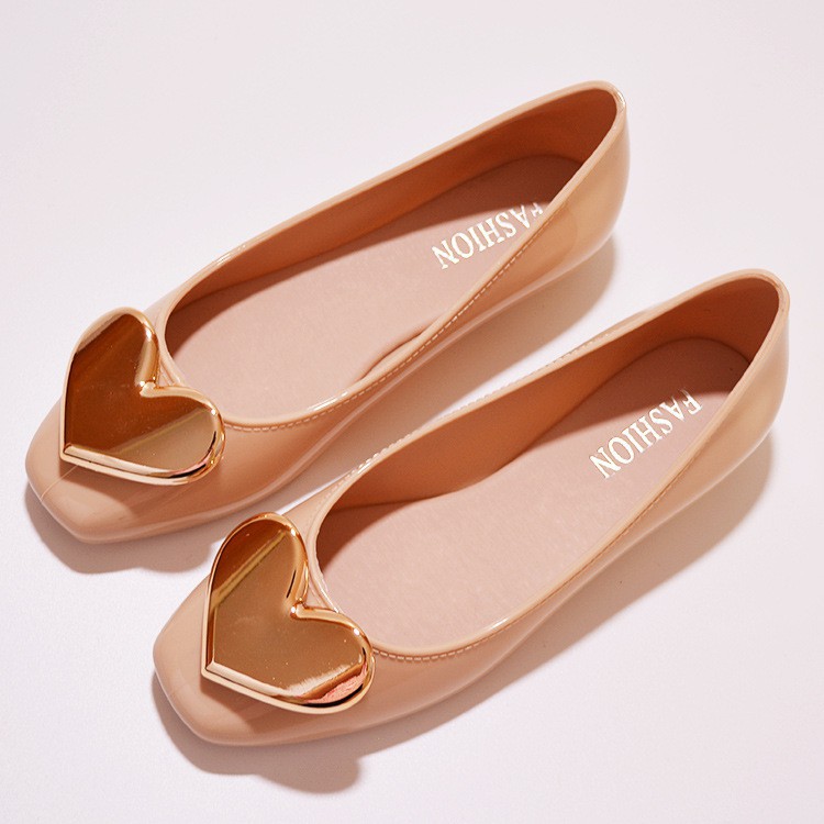 Ready Stock Korean  Ballet Flat Sandal  Women Jelly  Shoes  