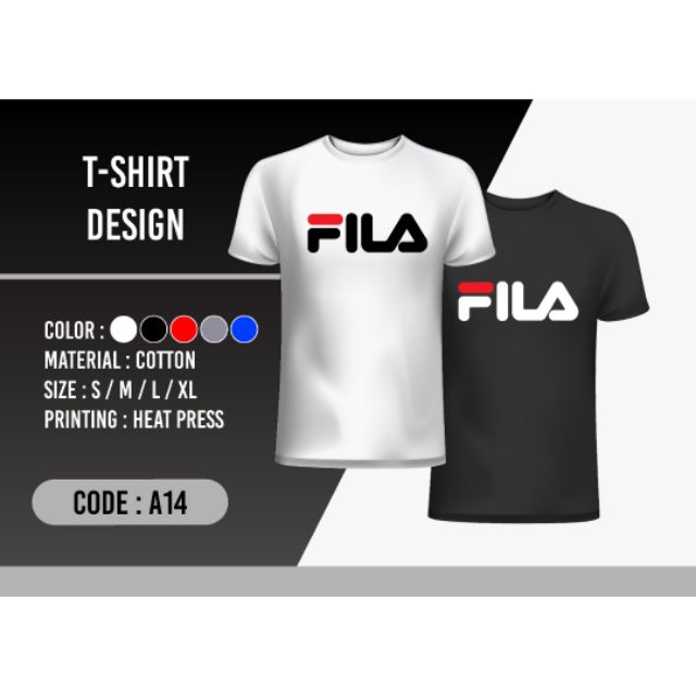 fila t shirt grey