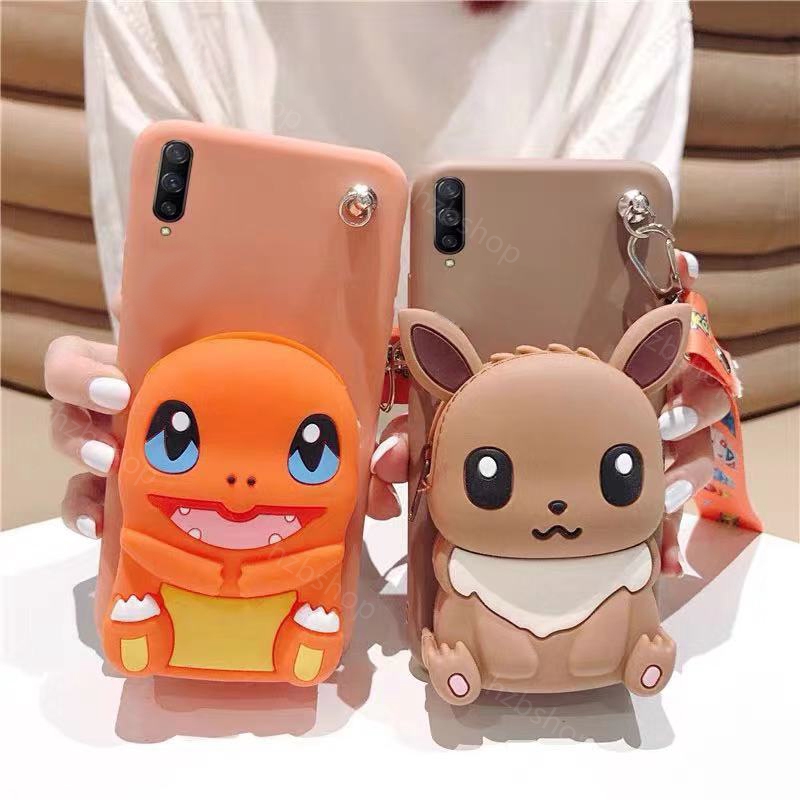 For Iphone 11 Pro Max X Xr Xs Max I6 6s 7 8 Plus Pokemon Go 3d Wallet Case Shopee Singapore
