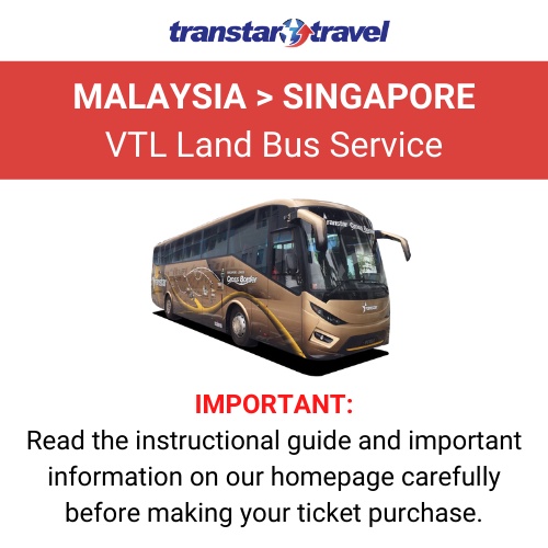 Transtar travel bus ticket