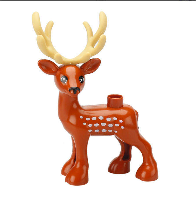 DIY Animal Giraffe Deer Purple 