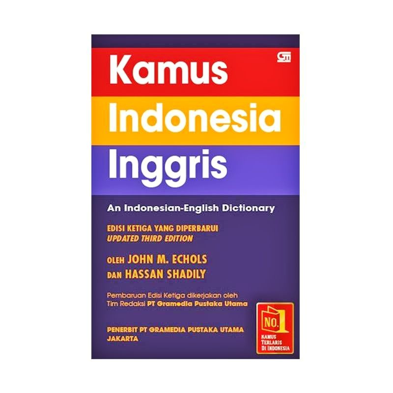 English Indonesia Indonesian English Dictionary Jhon M Echols Shopee Singapore