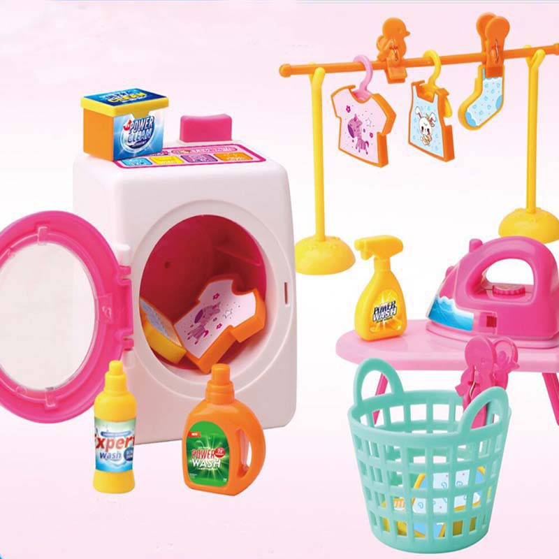 play kitchen sets with washing machine