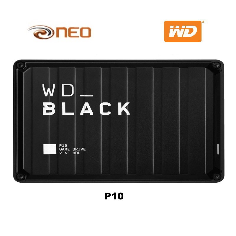 Wd Black P10 Game Drive 2tb 4tb 5tb Shopee Singapore