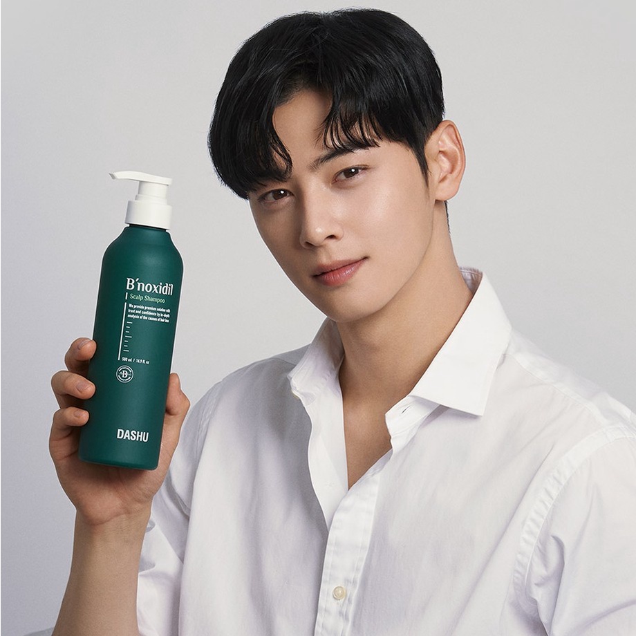 DASHU] Binoxidil Scalp Shampoo 500ml (Cha Eunwoo Photo Card) Scalp Care Hair  Improvement / from Seoul, Korea | Shopee Singapore
