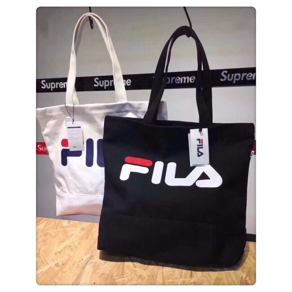 fila canvas tote