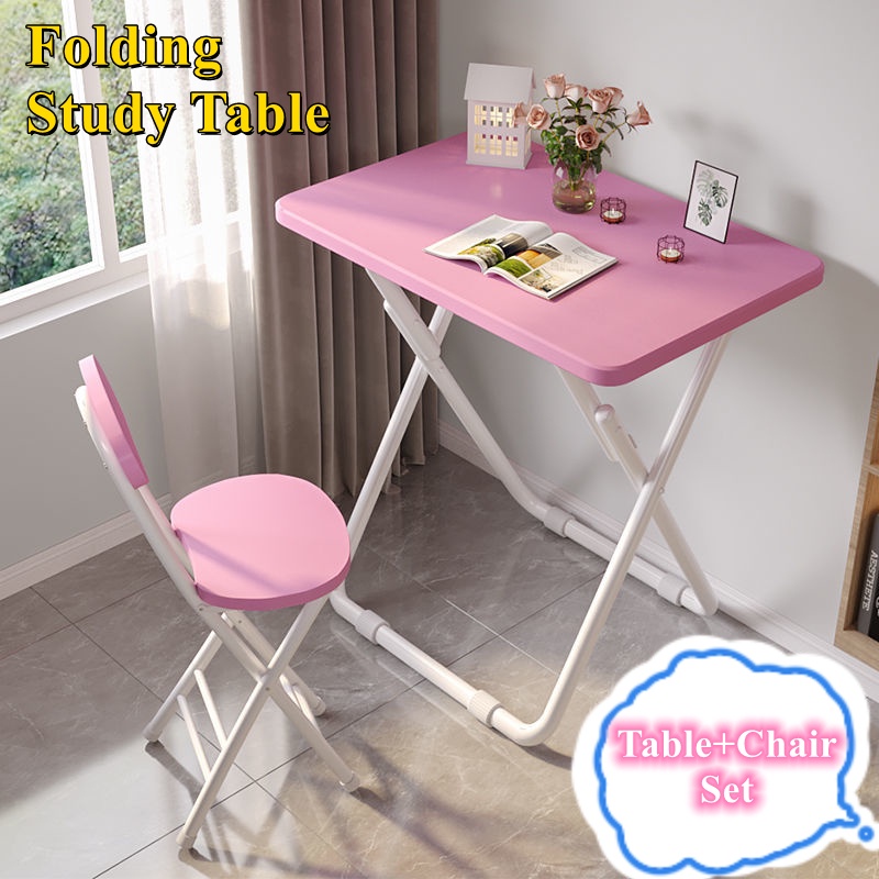 Foldable Study Table Portable Table And Chair Set/Picnic Table /Study