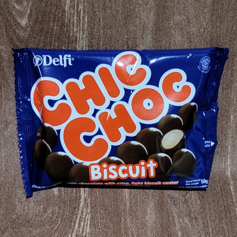 Chic Choc, Milk Chocolate covered biscuit 50g Shopee Singapore