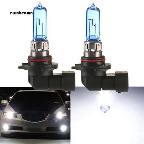 RB_2Pcs 100W 12V 9005/HB3 6000K Xenon Gas Halogen Headlight White Light ...