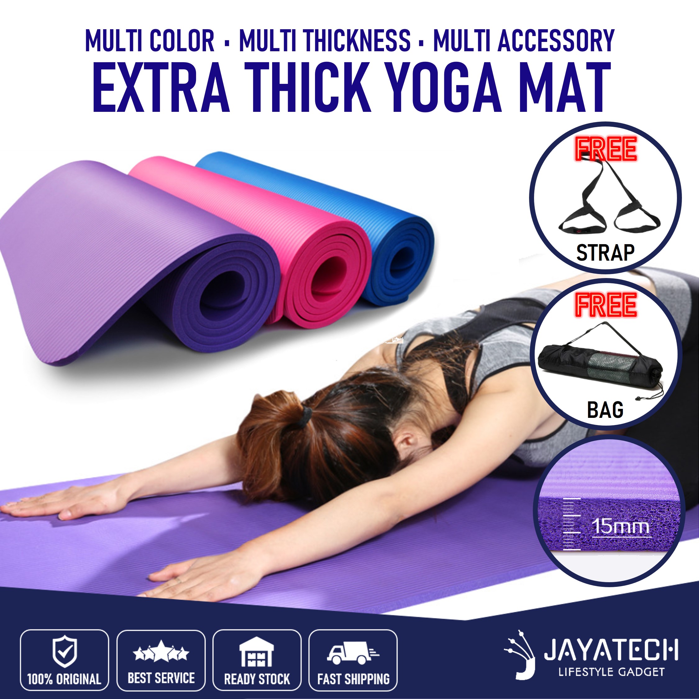 15mm gym mat