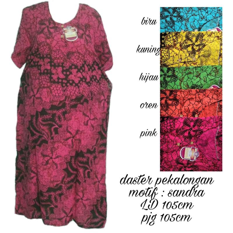 Pekalongan Batik Daster Arm Daster | Busui Negligee ...